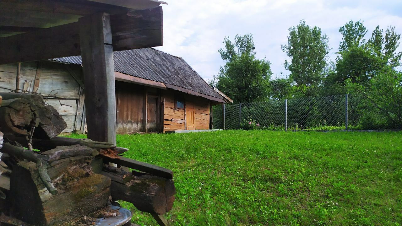 Домоволодіння в селі Довгомостиська