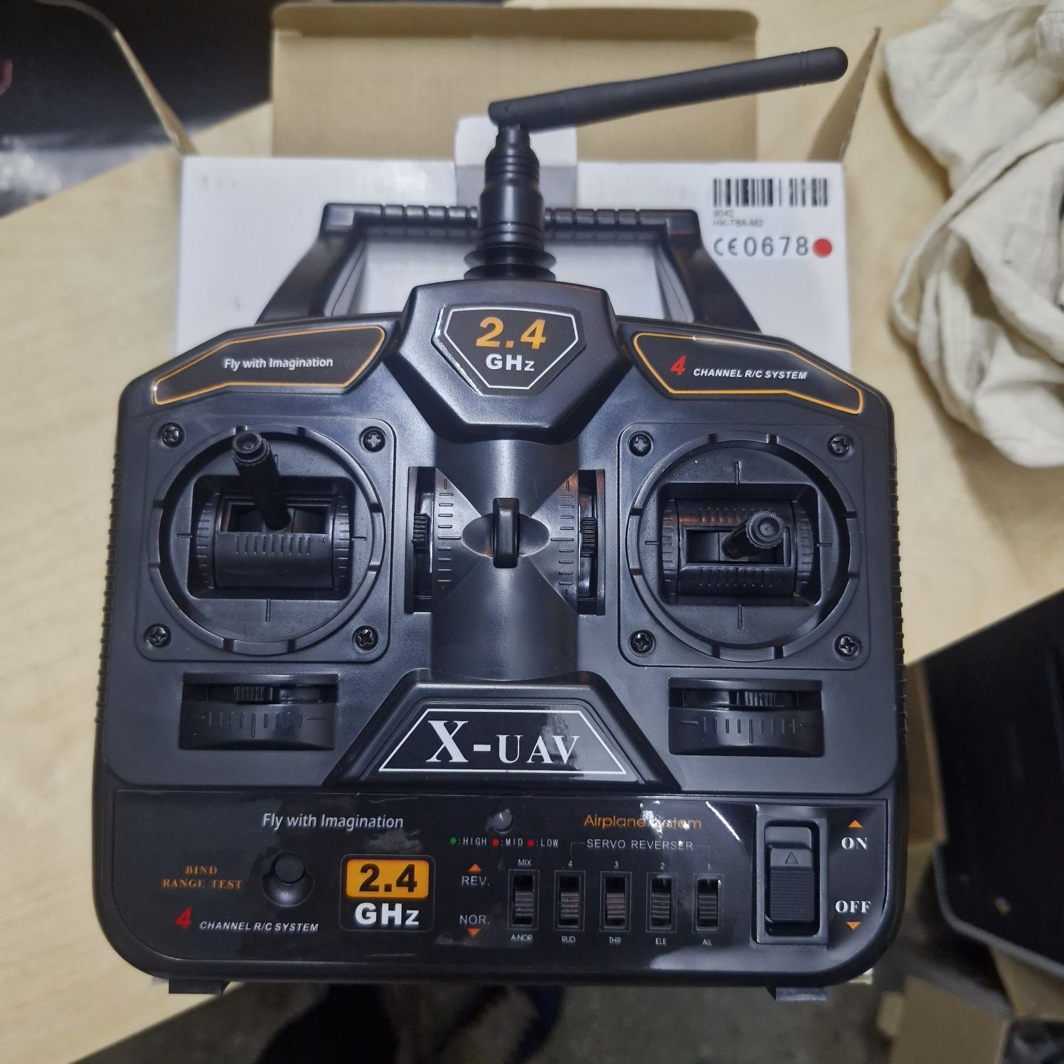 Nadajnik X-UAV 2.4GHz 4-kanałowy FPV - Nowy RC