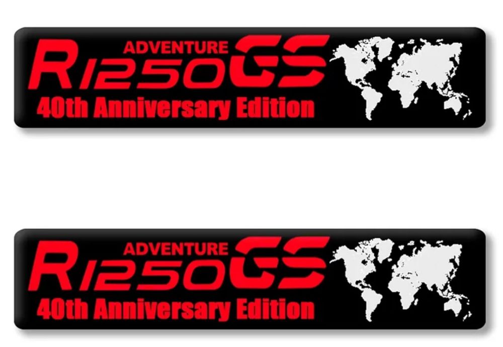 BMW R1250 наклейка 3D водонепроницаемая