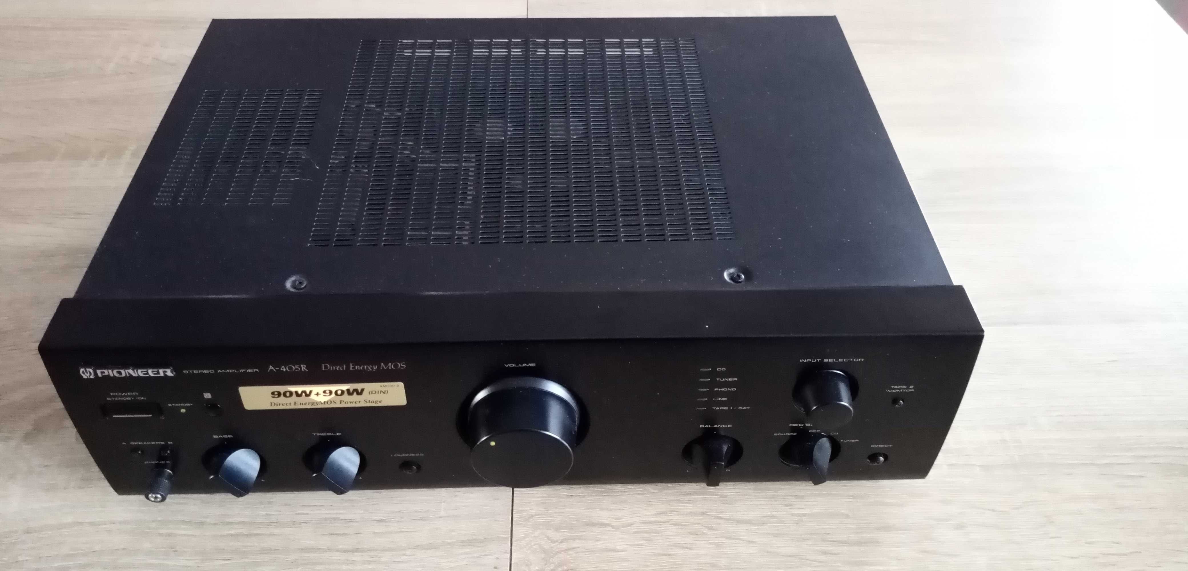 PIONEER A-405R solidny wzmacniacz stereo