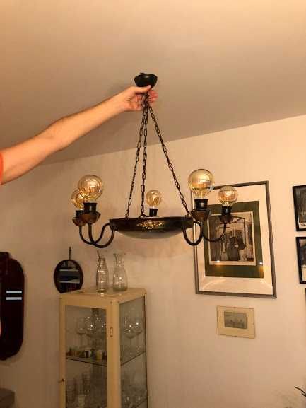 Żyrandol / oświetlenie sufitowe