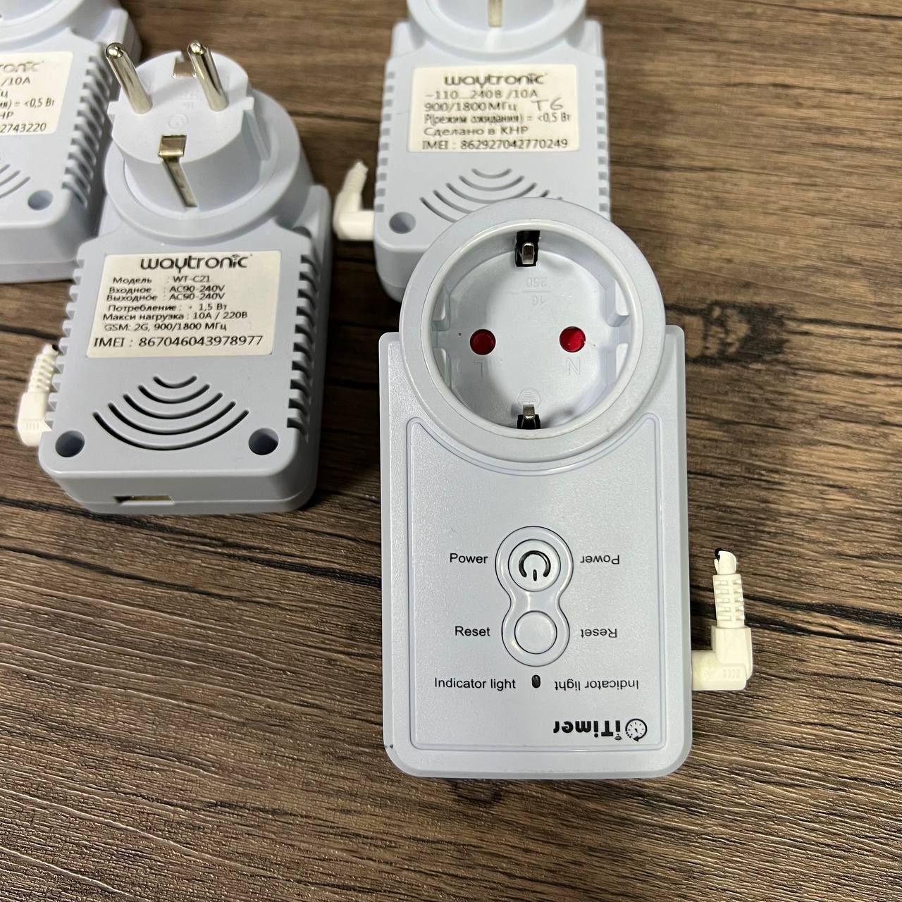 iTimer GSM розетка з датчиком температури та керуванням через смс