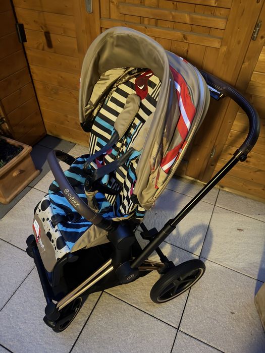 Wózek Cybex Priam 4.0 Karolina Kurkova rose gold