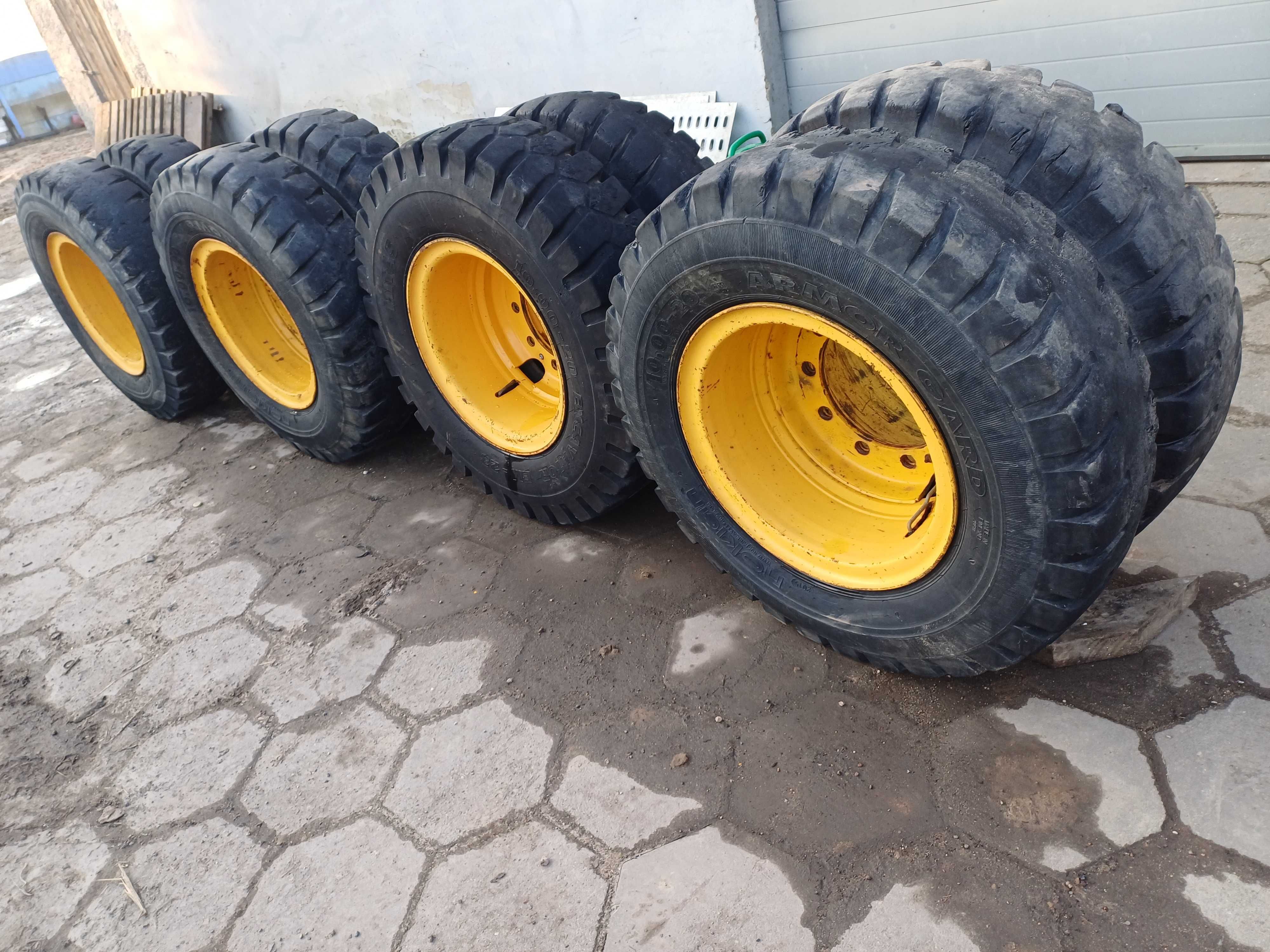 Koła  koparki   10 - 20  10,00-20  volvo
