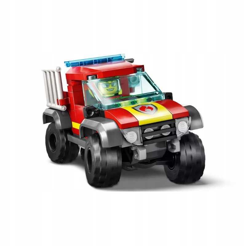 lego city wóz strażacki 4x4 misja ratunkowa 60393