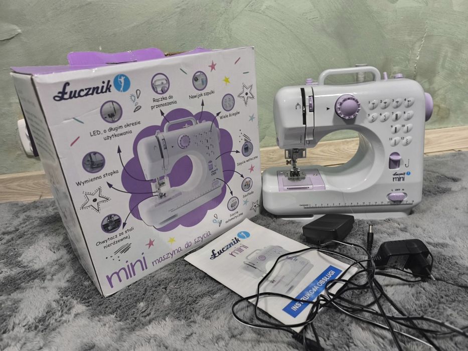Maszyna do szycia ŁUCZNIK mini