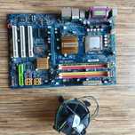 Płyta Gigabyte GA-965P-DS3, Core 2 Duo, 1GB RAM, Chłodzenie