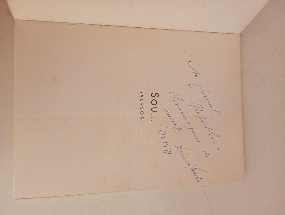 Sou... - Dário Bastos (1.ª edição) (Autografado)