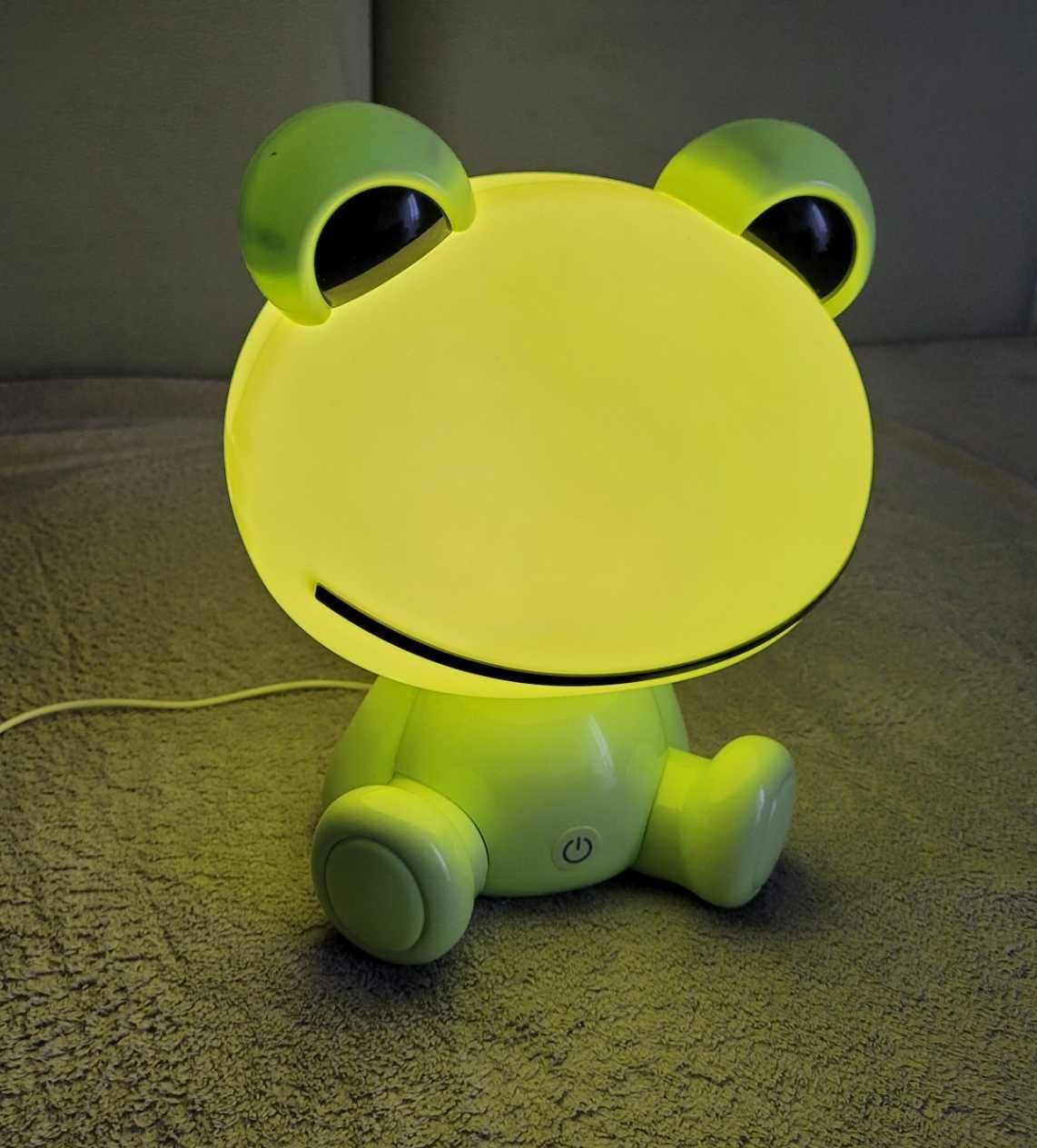 Lampka dekoracyjna LED dla dzieci, Żabka, Polux