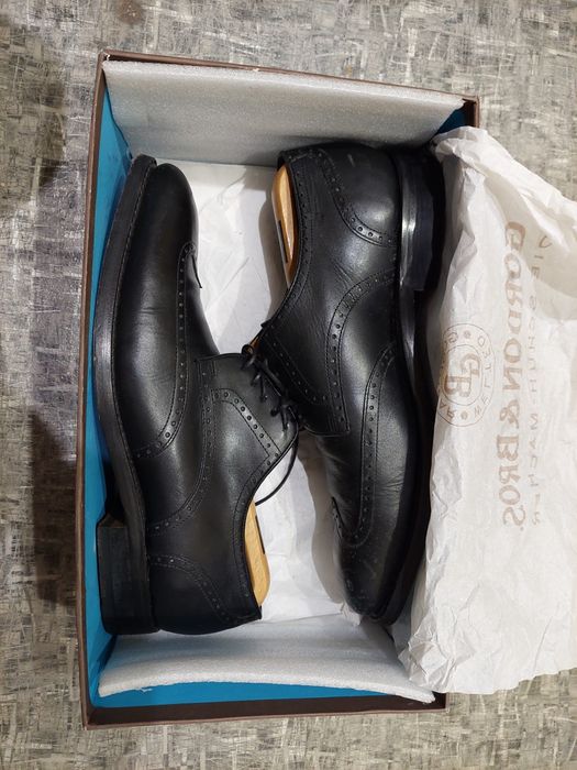 Туфли Gordon&Bros кожаные 43р