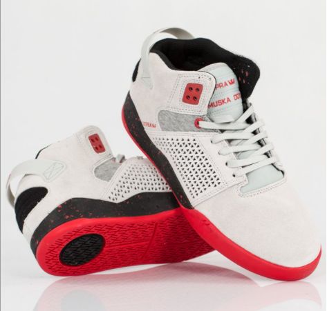 Buty SUPRA skytop III sneaker rozmiar 40 grey red 25,5cm Chada Muski