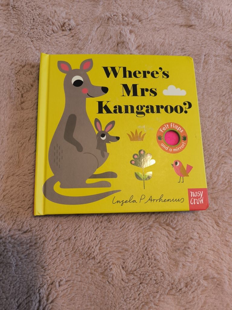 Super książka książeczka where's mrs kangaroo po angielsku odkrywaj