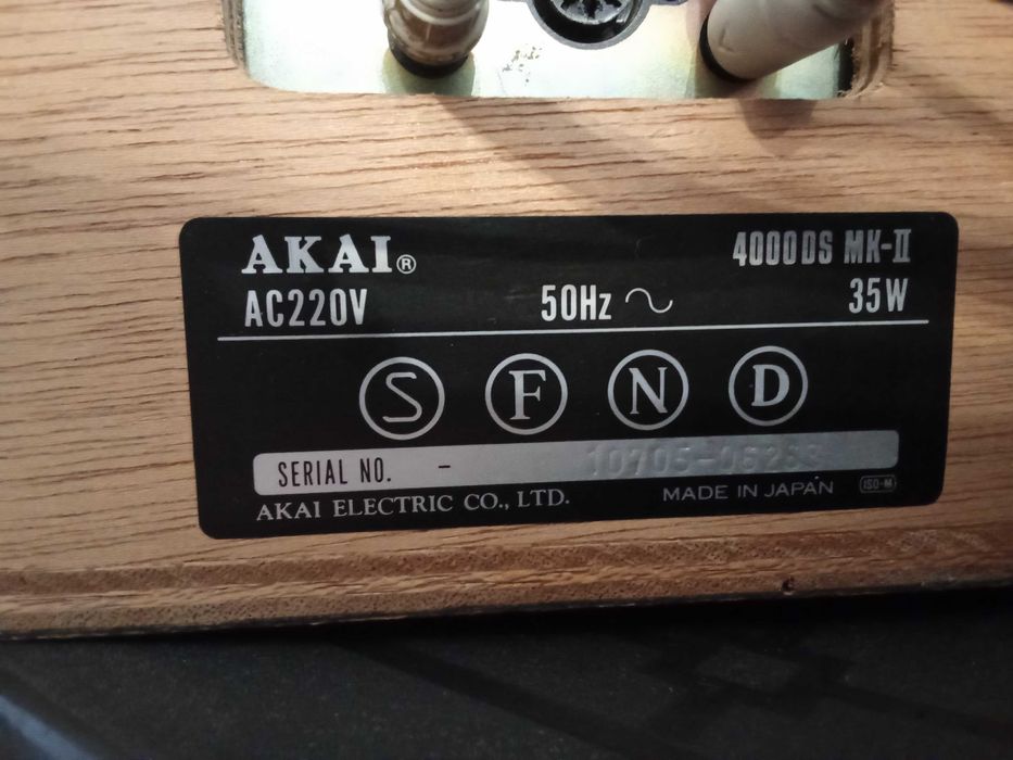 NOVO PREÇO AKAI 4000ds fitas