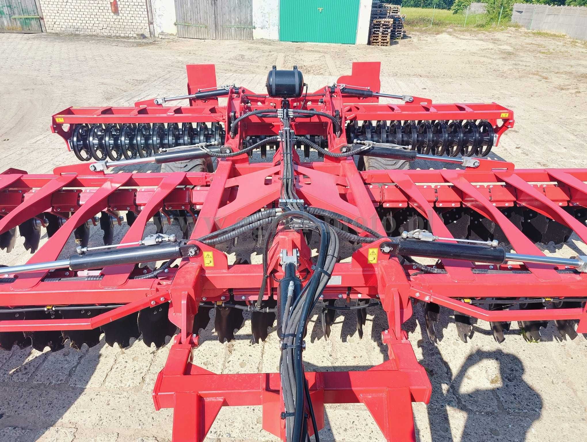 Brona talerzowa CIĘŻKA AGRIMET MULTICAT HD 5m ciągana talerz 6mm!