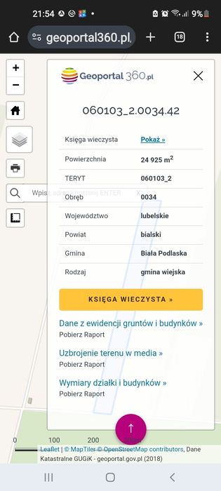 Działka rolna 2.49