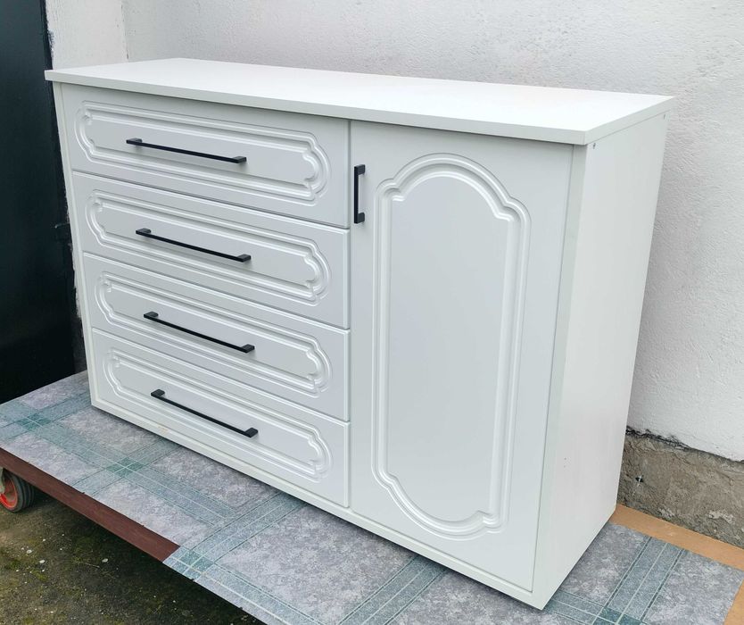 Komoda biała fronty MDF