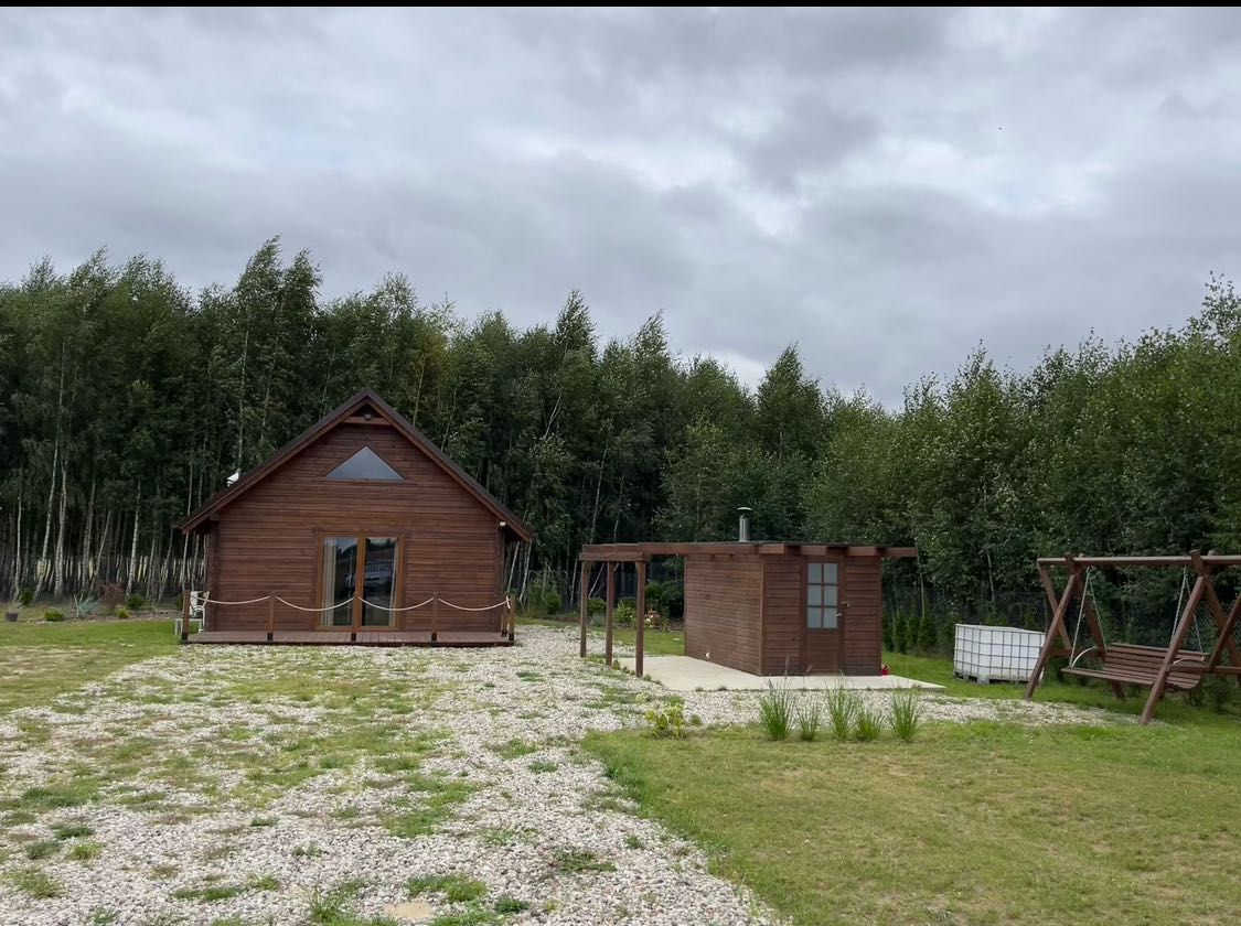 Całoroczny domek letniskowy z sauną i kominkiem