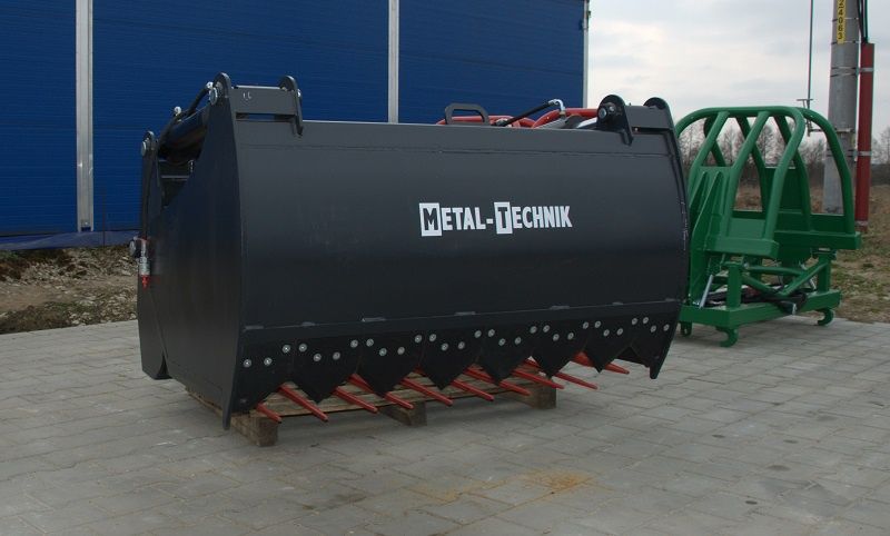 Osprzęt do ładowaczy łyżkokrokodyl łycha chwytak do bel wycinak