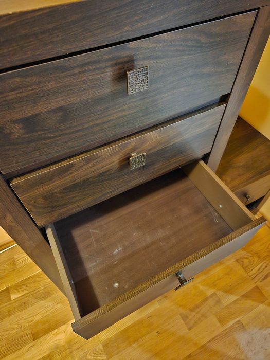 Komplet komoda z szafką