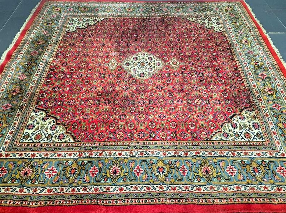 Tapete Persa TABRIZ original - c/ 260x240cm - Lã s/Algodão - nós finos