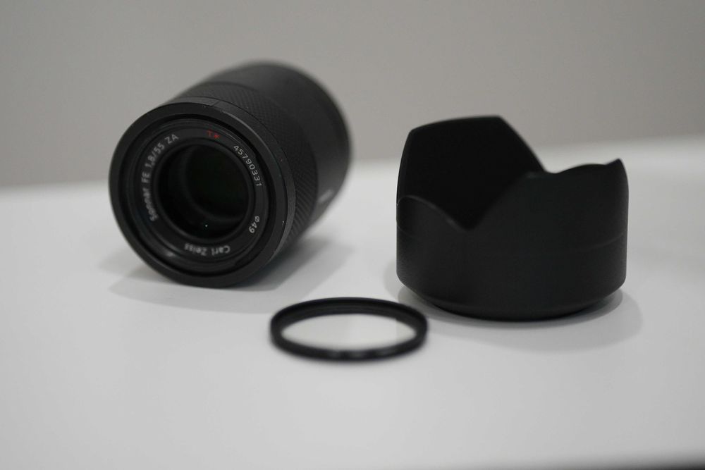 Lente Prime Sony 55mm f/1.8 ZA Zeiss - Impecável!