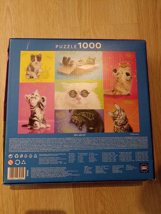 Puzzle 1000 elementów Koty