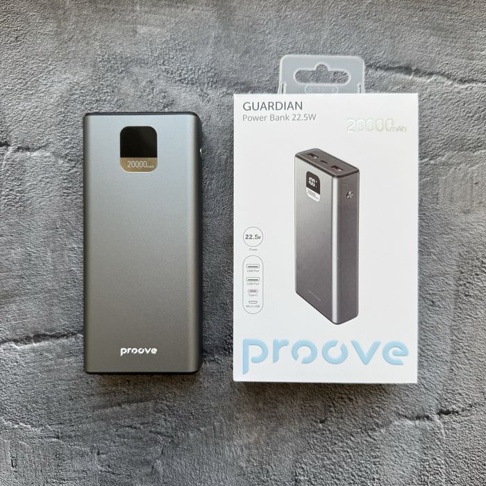 Powerbank Proove Guardian 22.5W 20000 mAh