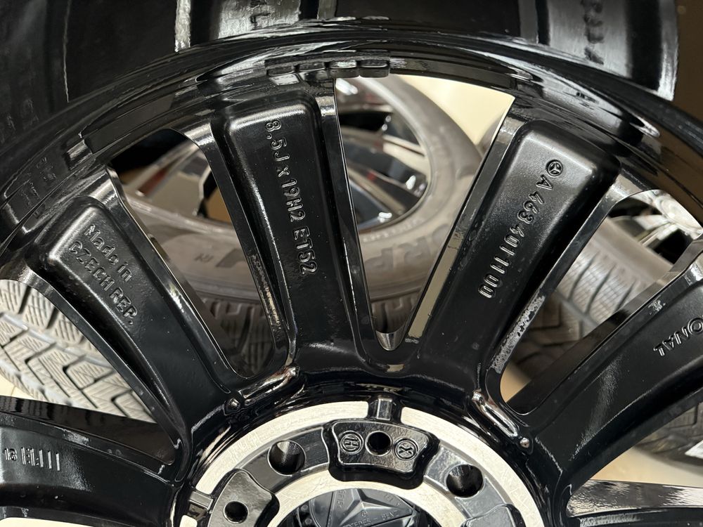Диски оригінал g-class r19 A4634011100 265/55/19 зимові шини