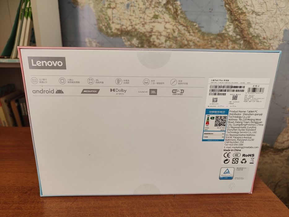Lenovo Tab P12 (Xiaoxin Pad Plus) TB372FC новий матовый екран 8/128