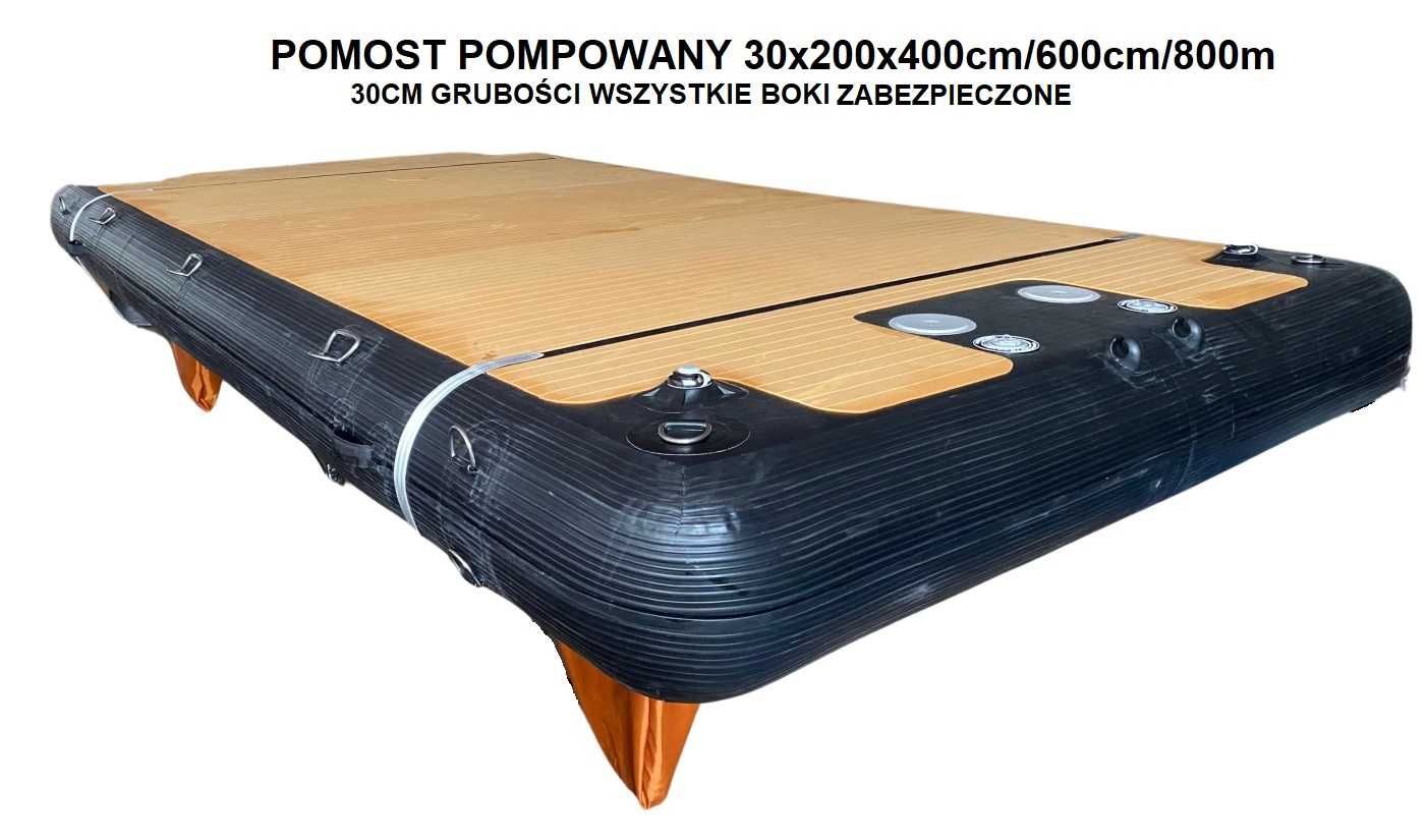 Pomosty mata pompowana z workami stabilizującymi
