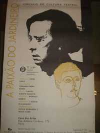 Cartaz Teatral A Paixão do Jardineiro - 1994