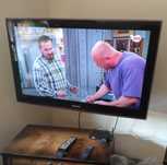 telewizor samsung LCD 40 cali + dekoder + uchwyt