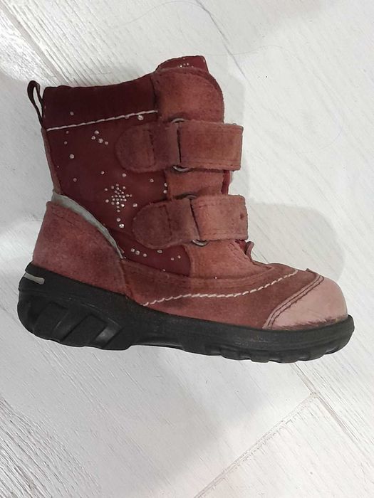 Дитячі чоботи зимние сапоги ботінки ботинки теплі ECCO, розмір 22