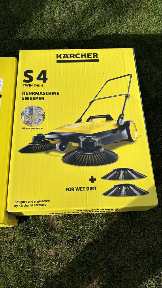Підмітальна машина karcher s4 ; s4 twin ; s4twin 2in1