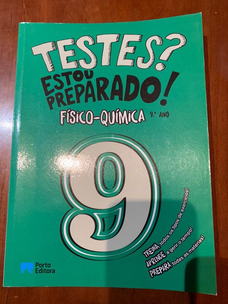 Livros escolares 9 ano Preparação Exame
