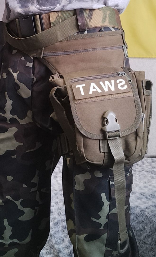 Сумка на стегно SWAT (СВАТ) олива/хакі
