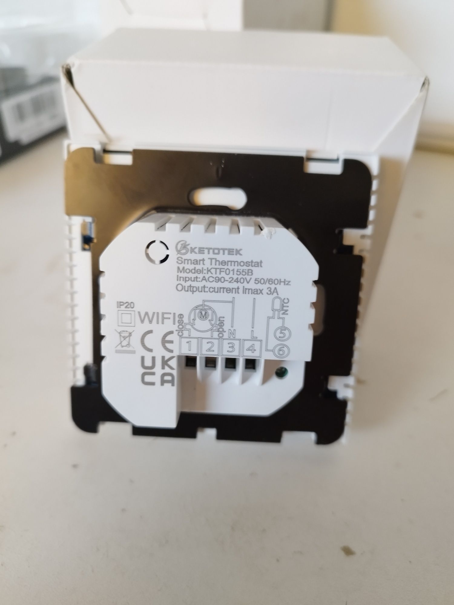 Termostat sterowanie Smart wifi ketotek