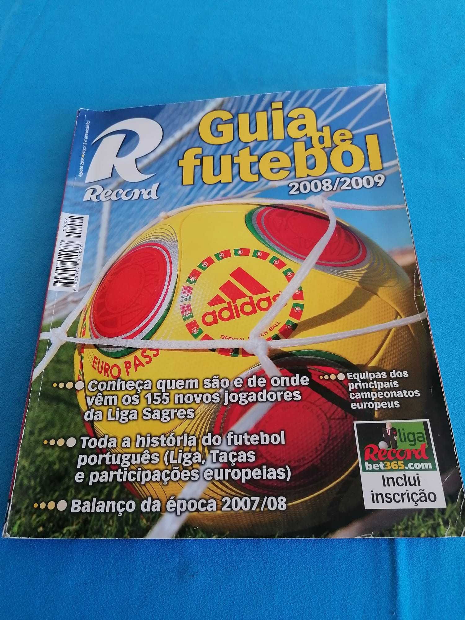 Revista Record Guia de futebol 2008/09