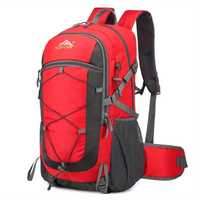 Górski plecak alpinistyczny 38L, wodoodporny - czerwony