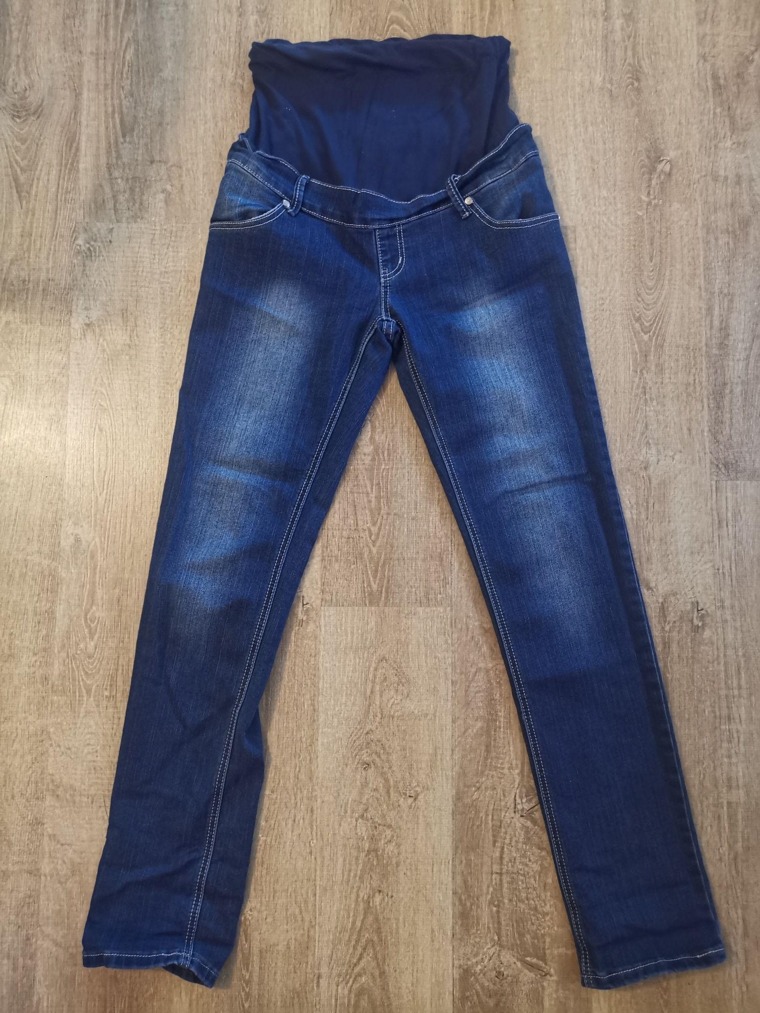 Spodnie jeans ciążowe M