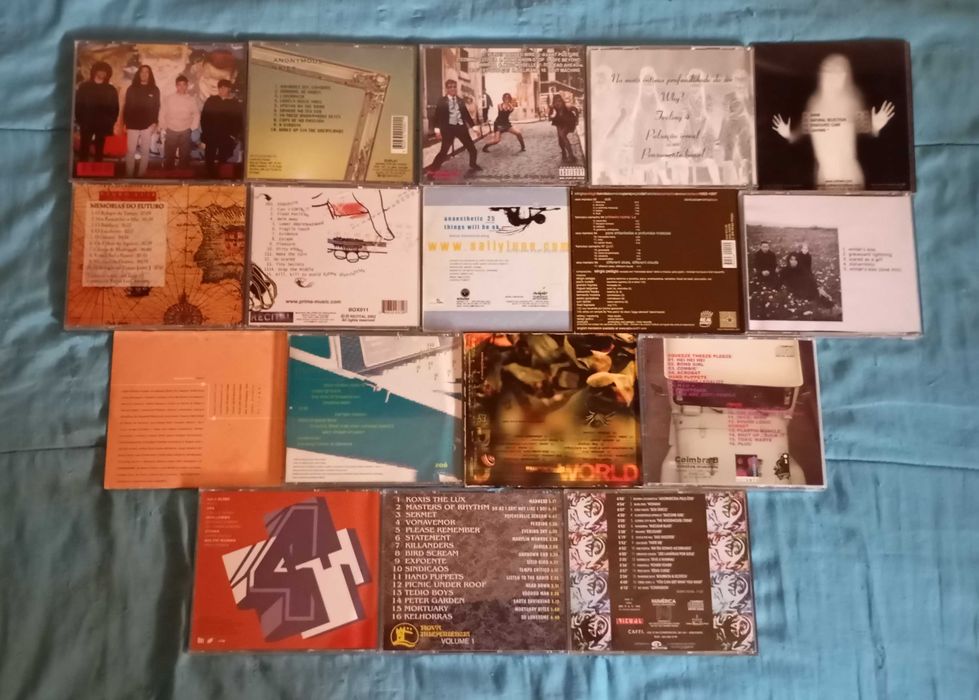 17 CDs ---» Bandas Portuguesas (Álbuns, EPs, Singles, Compilações)