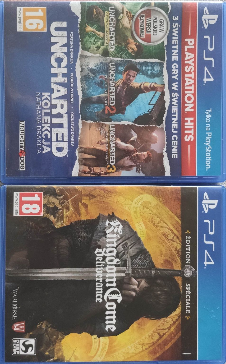 GRY PS4 Uncharted kolekcja Nathana Drake'a