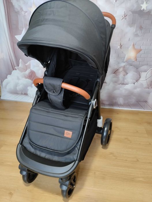 Wózek spacerowy Kinderkraft Grande spacerówka stylowa doo 22 kg duże k