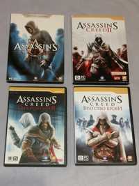 Assassins creed цена за все лицензия Акелла, игра на DVD дисках