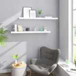 Półka 2x Płyta MDF Woltu 100 x 22,9 cm Nie Widoczne Mocowanie NrG180
