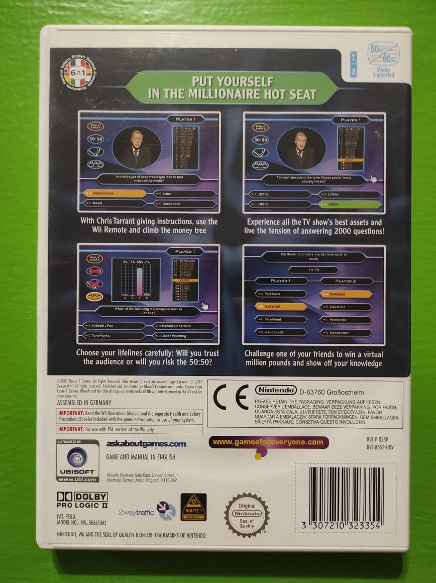Лицензия диски с играми для XBOX 360, Nintendo Wii. Made in Europe