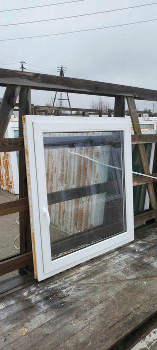 OKNA KacprzaK OKNO PCV 125X134 Używane Plastikowe  Lider Okna OLX