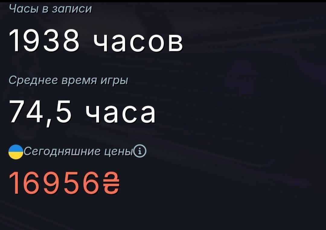 Аккаунт Steam, з 2013 року. 68 Ігор.