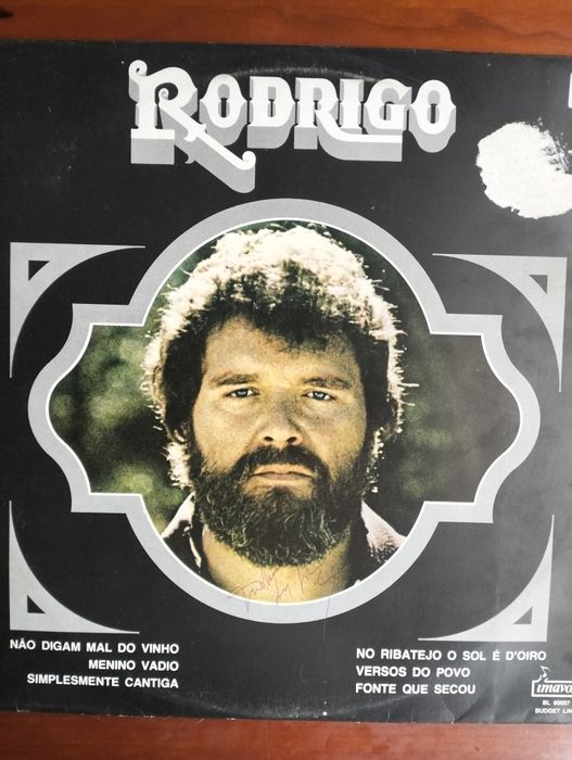 Disco de vinil LP Rodrigo - Não Digam Mal do Vinho'