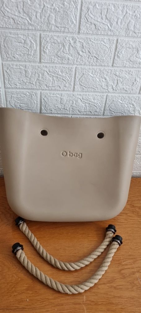 Obag standard torba piaskowa beżowa uszy sznury